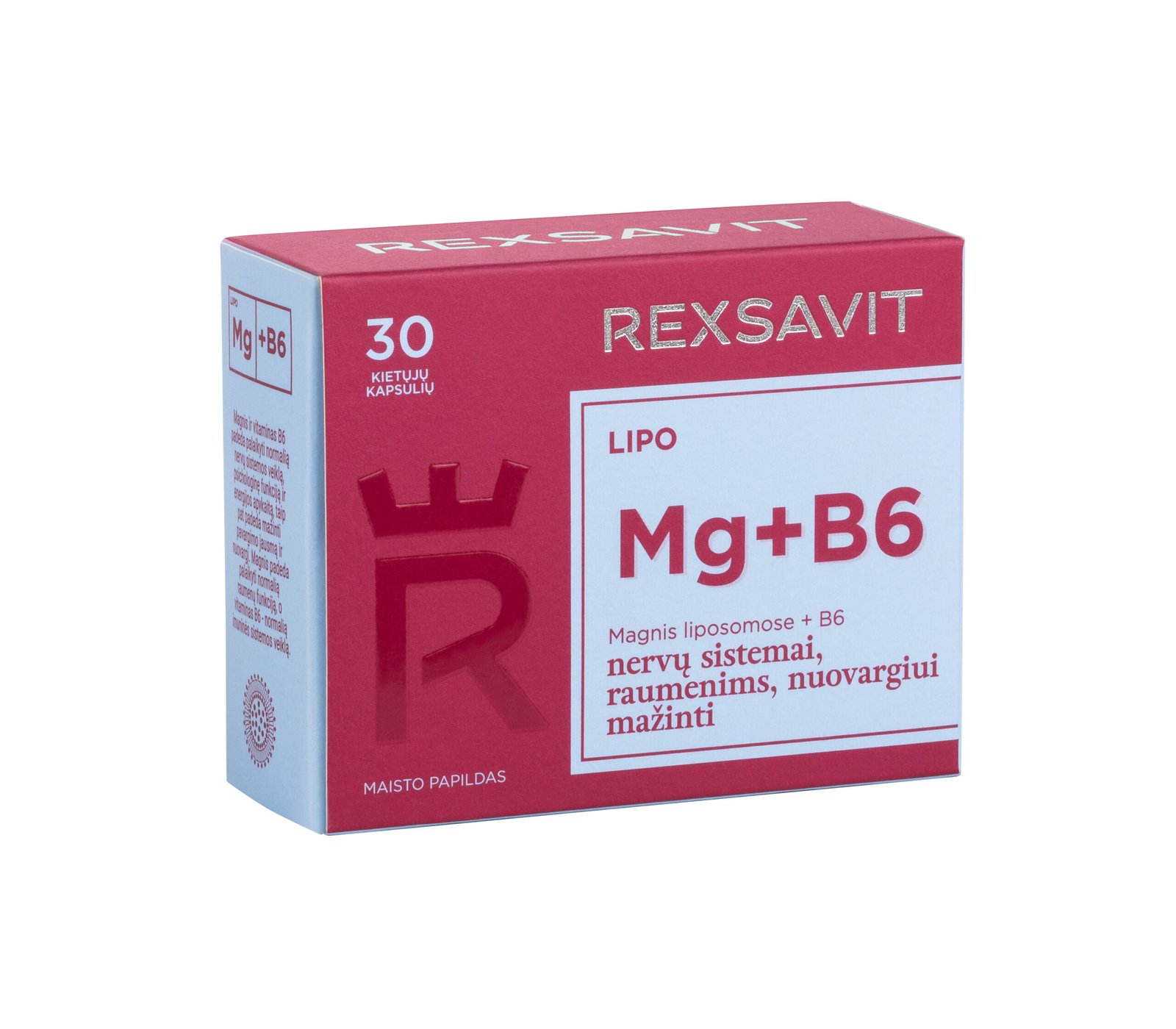 Rexsavit-Lipo-Mg-B6-N30
